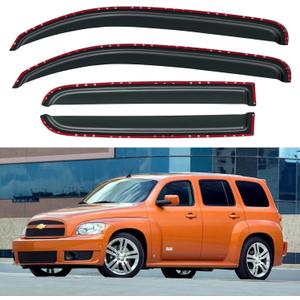 in-Channel Window Visors Rain Guards Shield for 2006-2011 Chevy HHR, Window Vent Wind Deflectors Visors Shades for 06-11 HHR