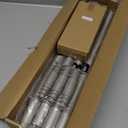 Brushed Nickel Curved Shower Curtain Rod 33-78 Inches Adjustable Splicing Design Curved Shower Rods Round Shower Curtain Rod Rust Proof Stainless Steel Curved Shower Rods For Bathroom Need to Drill (35-76")