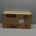 Fan For Bedroom, Pedestal Fans 90+90 Smart Oscillating, Standing Fans for Home 12 Speeds, 4 modes, 12H Timer, Quiet Floor Fan with DC Motor 20dB, 90ft for Room, 22-35'' Adjustable Height (Black)