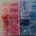 Kuject 500PCS Multipurpose Heat Shrink Wire Connectors Waterproof Electrical Crimp Connector Assortment Kit, Insulated Ring Fork Spade T-Tap Solder Butt Splice Terminal for Automotive Marine Boat