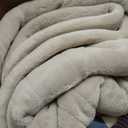 Bedsure Electric Blanket Twin - Soft Flannel Heated Blanket, Fast Heating with 10 Time Settings & 6 Heat Settings, Warm Gift for Grandma (62x84 inches, Cream)