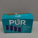 PUR Plus Faucet Mount Replacement Filter 4-Pack, Genuine PUR Water Filter for Sink Faucet, 3-in-1 Mineral Filtration, Lead Reducing, 1-Year Value, Blue (RF99994)