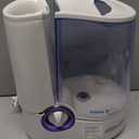 Vicks Warm Mist Humidifier FilterFree 1Gal Tank, Auto ShutOff, Night Light, VapoPad and VapoSteam Compatible (White)