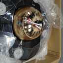 42" Retractable Ceiling Fans with Lights, Crystal Chandelier Ceiling Fan with Remote & APP Control, Modern Dimmable LED Fandelier for Living Room, Dinning Room, Bedroom (Gold)