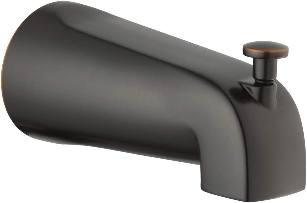 Design House 522581 Tub Diverter Spout in Oil Rubbed Bronze, 3-5"