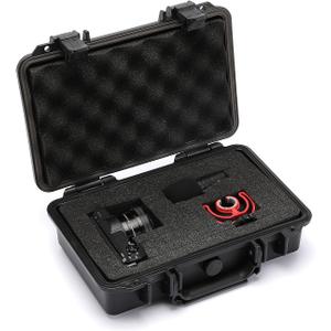 CASOMAN 11.5-Inch Water-Proof & Explosion-Proof Box, with Cush- Proof Sponge, IP67 Water Proof Grade, Customizable Foam