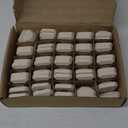 GasSaf Ceramic Briquettes Replacement for Lynx L27, L30, CS30 Gas Grill, Set of 50 PCS briquettes