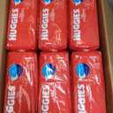 Huggies Size 4 Diapers, Little Snugglers Baby Diapers, Size 4 (22-37 lbs), 150 Count (6 Packs of 25), Packaging May Vary