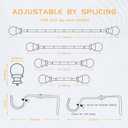 Curtain Rods for windows,1" Diameter Curtain Rod, 32-240" Standard Decorative Window Curtain Rod Set with Brackets for bathroom Kitchen Bedroom Window, Black