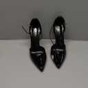 Elisabet Tang High Heels, Women Pumps D'Orsay Ankle Strap Pointed Toe Stiletto Heels Party Wedding Shoes Black Size 8.5