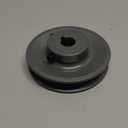 QWORK V-Belt Sheave, AK3958 Single Groove Pulley, 3.75" OD 5/8" Bore, A Belt Section, Cast Iron,for V-Belt