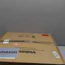 VOLISUN Low Profile Ceiling Fans with Lights and Remote, 19.7in Flush Mount Ceiling Fans with Light, 3000K-6500K Dimmable Fandelier LED Fan Light, White Bladeless Ceiling Fans with Lights for Bedroom