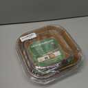 260PCS Air Fryer Liners for Ninja Crispi 4-in-1 Portable Glass Cooking System, Disposable Ninja Crispy Air Fryer Accessories, Non-Stick Square Parchment Paper Liners Unbleached