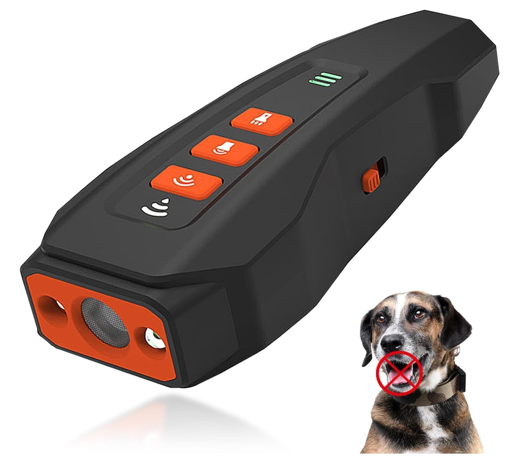 Dliben 2026 Upgraded Anti Barking Device for Dogs, Ultrasonic Dog Bark Deterrent, Dog Bark Deterrent Devices, Best Anti-Barking Device, 3 Modes & LED Light Portable Indoor & Outdoor