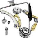 2.4 Ecotec Timing Chain Kit W/Tensioner 12680750 Compatible with 2010-2015 Chevy Equinox Malibu, GMC Terrain, Buick Verano Regal Lacrosse 2.4L 2.2 2010-2015 Replace# 94201S Cadena de tiempo