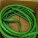 Continental Pathfinder Green EPDM Rubber Garden Hose, 5/8" ID x 50' Length Reel, 100 PSI Max Working Pressure, 5/8" Male x Female Brass NPT Fittings