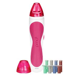 PMD Personal Microderm Pro - At-Home Microdermabrasion Machine with Kit for Face & Body Exfoliating Crystals and Vacuum Suction for Fresh, Radiant Skin & High Low Speed Option(Pack of 1) (Pink)