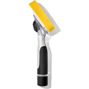 KitchenAid Soap Dispensing Sink Brush with Easy to Fill Handle, Comfort Grip Handle for Non Slip Grip, Black ((Pack of 1))