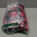 ASENKU Dog Winter Coat, Fleece Doggie Jacket Plaid Reversible Vest Waterproof Windproof Cold Weather Clothes for Small Medium Large Dogs(Red 2XL) Red