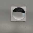 Suction Cup Mounted Detachable Mirror 15x Magnification White