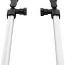 1 Pair RV Window Support Rod With Locking Handle For Trailers, For Motorhomes, And Yachts, Aluminum Alloy Telescopic Rods RV Window Strut, 13.19in Max Length