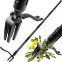Weed-Puller-Tool-with-Long-Handle, 63" Adjustable Stand Up Weeding Tool with Heavy-Duty 4-Claw Weeder for Effortless Weeding Without Bending, Pulling, or Kneeling