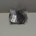 Hon&Guan 4 Inch Soffit Exhaust Vent, Aluminum Soffit Vents 4 inch Dryer Vent Cover Round with Built-in Fly Screen Mesh for Bathroom Kitchen Bedroom Office. (Black)