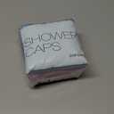 Shower Caps for Women, 4 PCS Elastic and Reusable Bath Caps, Double Waterproof Layers Shower Cap, Bathing Shower Caps, Environmental Protection Hair Bath Hat - Solid Color