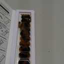 Heesch Tortoise Stretchy Watch Band Compatible with Apple Watch Resin Cute Watch Strap Wristband for iWatch Bracelet for Women Men Girls, 38/40/41mm, 42/44/45/46/49mm, Oval Version