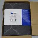 WePet Cat Litter Box Mat, Kitty Premium PVC Pad, Durable Trapping Rug, Phthalate Free, Urine-Resistant, Scatter Control, XXL 47 x 36 Inch, Grey