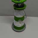 Solar Bird Feeder Lighthouse Hanging Outdoor Birdfeeder Garden Lantern Waterproof LED Lights Backyard Dcor Patio Gifts for Bird Lovers (B-Lighthouse, Green)