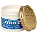 Layrite Natural Matte Cream, Basic, White, Mild Cream Soda, 4.25 Ounce