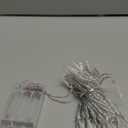 Emmliy Led String Lights for Decorative, 4.5V 4W DIY Ambient Light for Parties Weddings, Constant Brightness and Flicker Two Modes, Battery Powered, IP44 Waterproof (Multicolor) (Red, Yellow, Blue, Green)