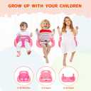 3-in-1 Height Adjustable Baby Swing Set for Ages 1-10 Years Safe & Durable