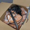 Joiedomi Christmas Inflatable Merry Christmas Sign with Santa, Reindeer & Gingerman, Christmas Inflatable Decoration with Build-in LEDs for Xmas Party Outdoor Yard Garden Lawn Winter Decor