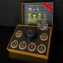 NOBLESIP® Old Fashioned  -  Home bar Men Gift Set. 2 Glass Short Drink