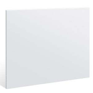 Sasylvia White Hdpe Sheet 1/2" Thick 12 x 24 Inch, Hdpe Plastic Sheet Flexible High Density Polyethylene Board Solid Plastic Block for DIY Projects for Machining Home