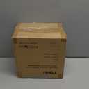 TQVAI 10 Inch Railing Planter - Fit for 1.5 to 3.5 Inches Railing - Adjustable Hanging Planters Outdoor Balcony Deck Flower Pot Holder Metal Baskets for Garden Orchid, Patio Ledge, 3 Pack, Black