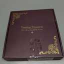 Photo Album 4x6 200 Photos, Genuine Leather Photo Albums with Writing Space with 30 Writing Paper, Travel Family Wedding Kids Graduation Ultrasound Baby Picture Album Scrapbook Photo Album Hold Hands