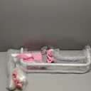 2 in 1 Baby Jumper with Swing - Indoor and Outdoor Use, Toddler Swing with Foldable Stand Pink