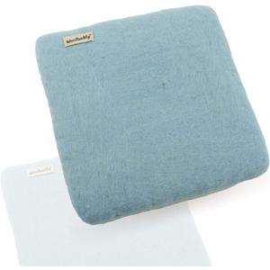 Woolbuddy Needle Felting Pad  Blue Wool Mat 10x10x1.5"  Foam Alternative Base for 3D, Wet, & Dry Felting Crafts