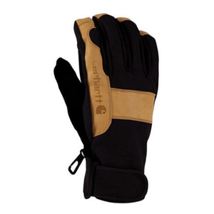 Carhartt Men's Tundra Insulated Work Glove, Black/Barley, Large