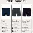 True Classic Mens Underwear Mens Boxer Briefs Pack, 6 Boxer Brief & 4 Trunk Novelty Underwear for Men, Micromodal (XL)