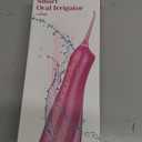 TOVENDOR Electric Water Dental Flosser Teeth Pick, Cordless Flossers Oral Irrigator IPX7 Waterproof 300ML Rechargeable Travel Water Teeth Cleaner with 5 Tips for Home Braces Care Gums Deep Cleaning (Rose Red)