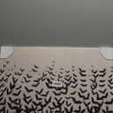 Zoileodpish Halloween Paint by Numbers Bat Painting on Canvas Kit for Adults Beginners with Wooden Frame Easy to Paint DIY for Home Wall Decor Gift, 20" Wx24 L (Beige)