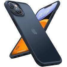 TORRAS for iPhone 16 Pro Case 4X Mil-Grade Shockproof, Camera Control Button, Slim, Translucent Deep Blue