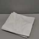 Oubonun 100% Jersey Cotton Body Pillow Cover with Zipper - Luxury Soft Removable Pillow Case - Long Fuzzy - Knitted (White, 21"X54")