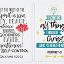 Christian Post Cards Bible Verses Religion Cards