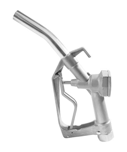  UNLRAE Gas Pump Nozzle, Car Accessories Gas Pump Nozzles, Automotive 3/4 in. NPT Manual Fuel Nozzle with Swivel, Max Pressure 50 PSI, Suitable for a Variety of Gasoline, Gasoline, Diesel, Kerosene, etc