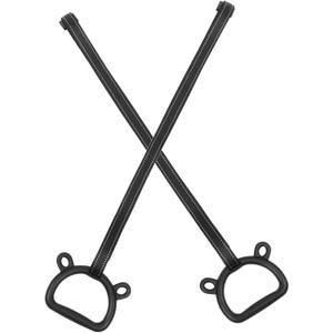 1Set Upgraded Thick Gymnastic Rings Professional Pull Up Rings for Home Use Durable Fitness Supplies for Strength Training Straps Included for Boys